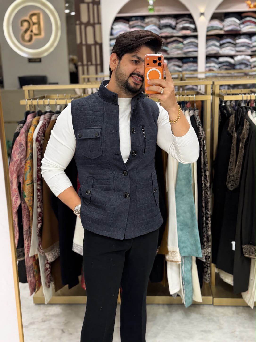 Mens Waistcoat S-WC10567