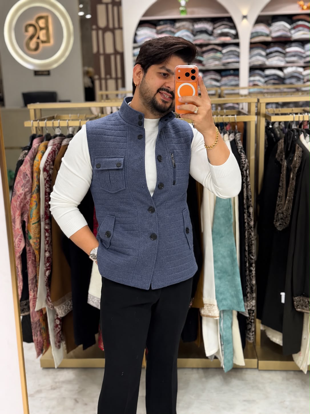 Mens Waistcoat S-WC10567